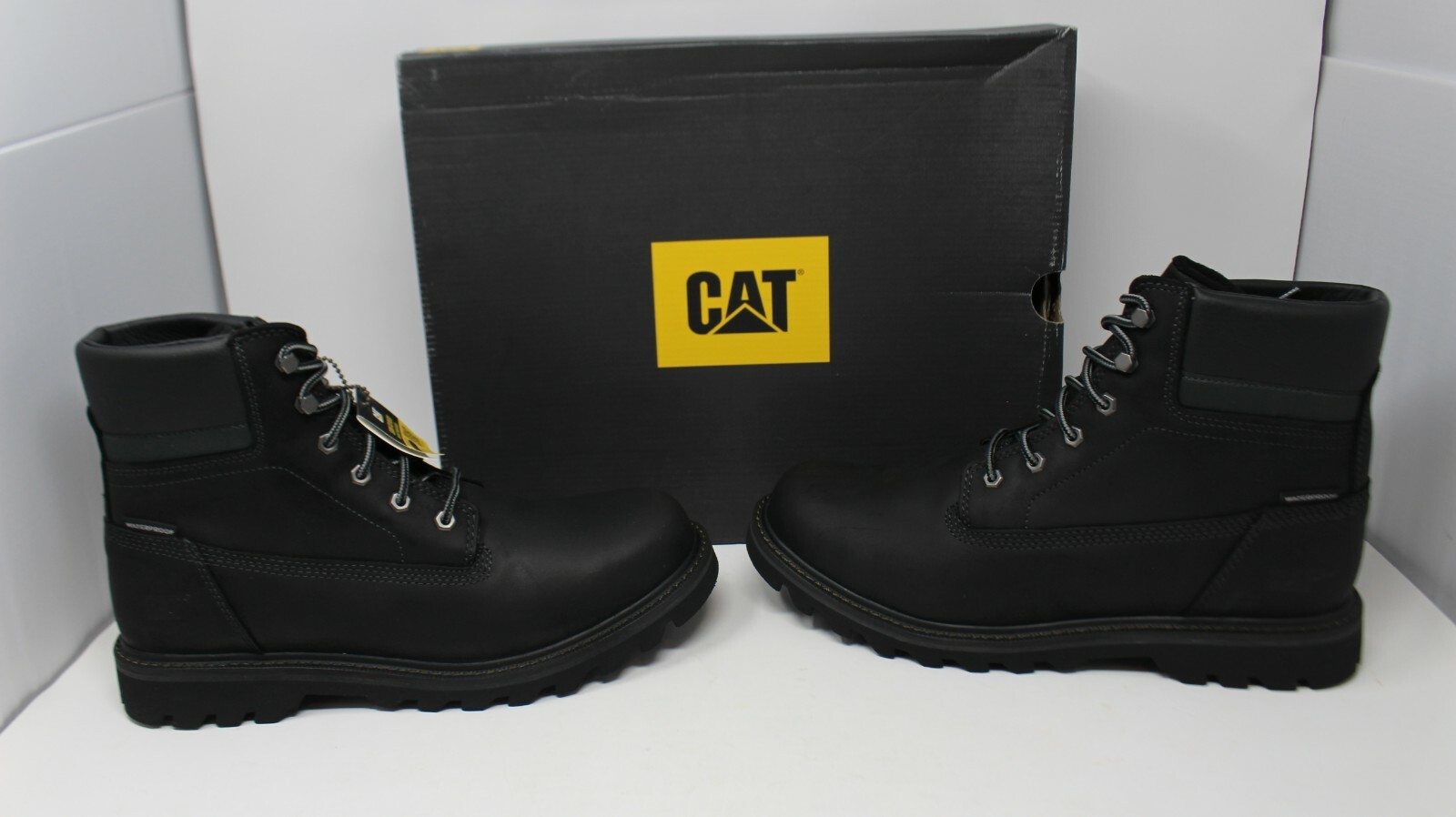 caterpillar mens deplete boots black